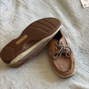 Sperry Men's Tan and Brown Boat Shoes